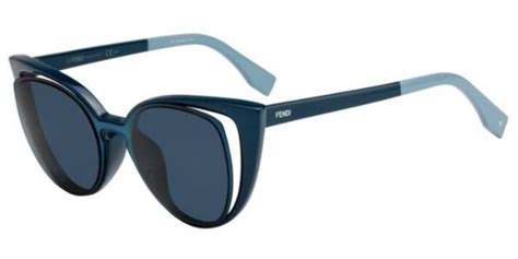 Fendi FF 0136/S PARADEYES RHF/8F Sunglasses in Blue